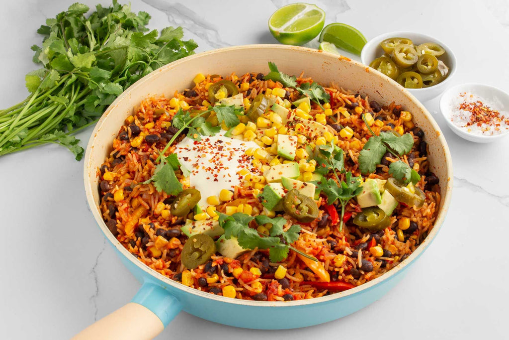 One Pan Mexican Rice Skillet
