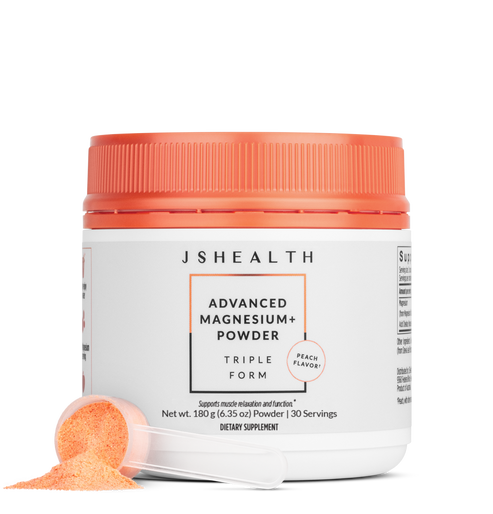 Advanced Magnesium+ Powder - Peach – JSHealth Vitamins US