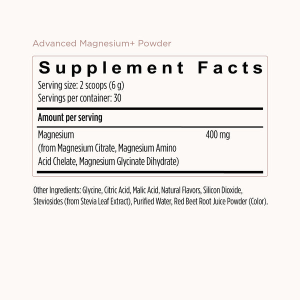 Advanced Magnesium+ Powder - Raspberry Lemonade – JSHealth Vitamins US