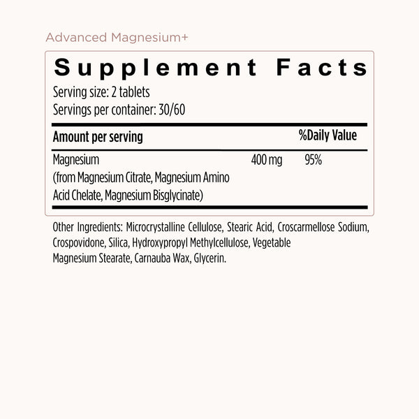 Advanced Magnesium+ Formula – JSHealth Vitamins US