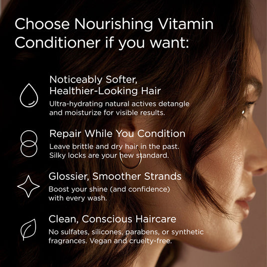 Nourishing Vitamin Conditioner - Repair + Shine