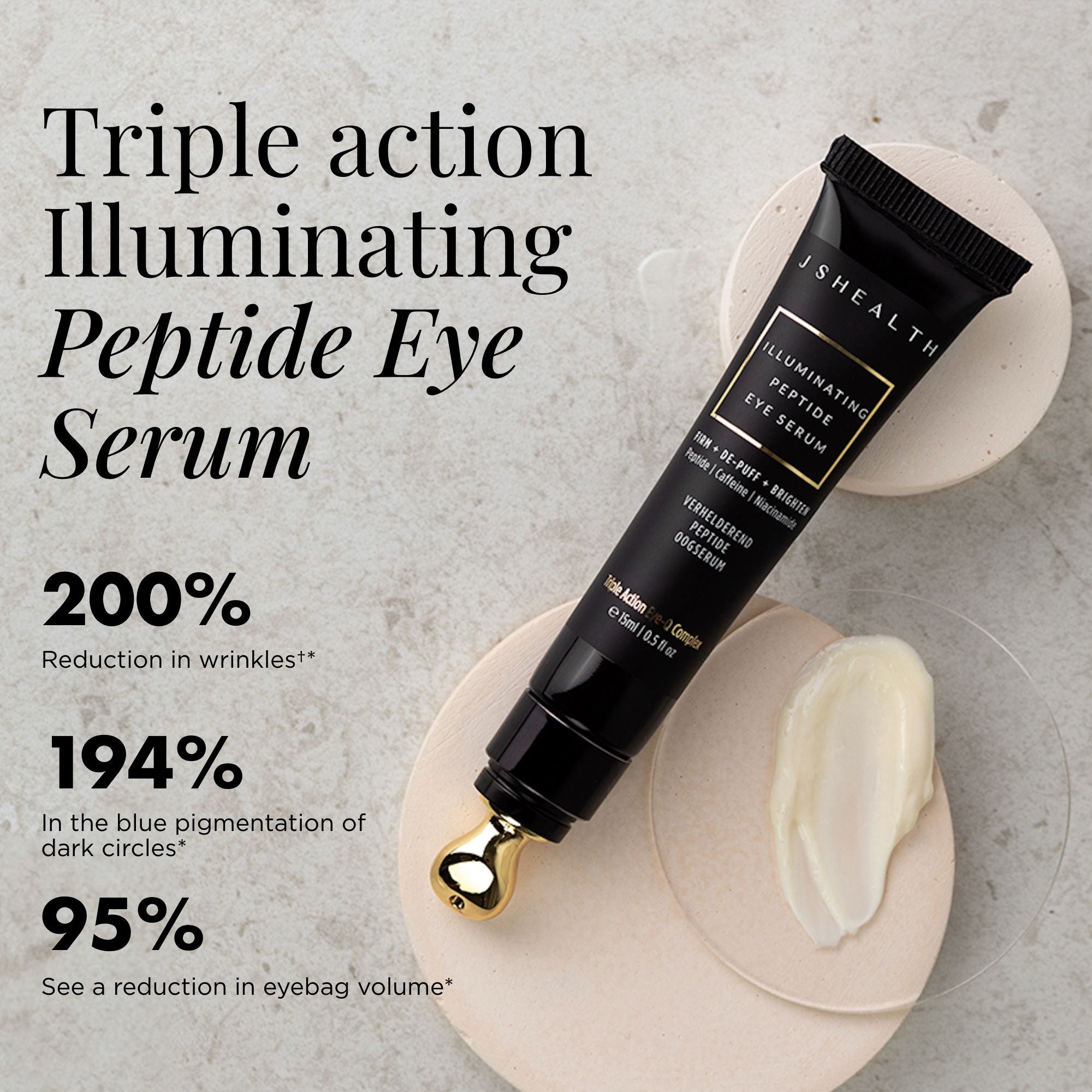 Illuminating Peptide Eye Serum – JSHealth Vitamins US