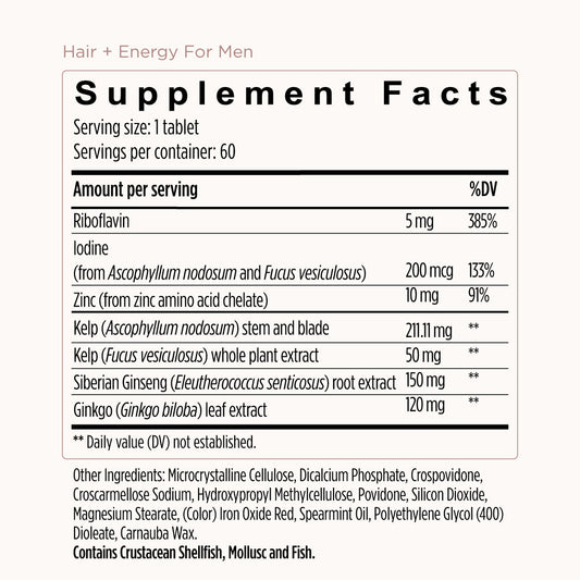 Hair + Energy For Men