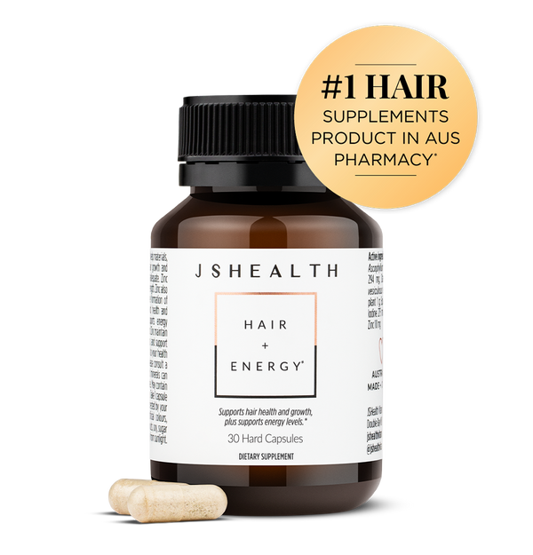 Hair + Energy Formula -30 Capsules - ONE MONTH SUPPLY