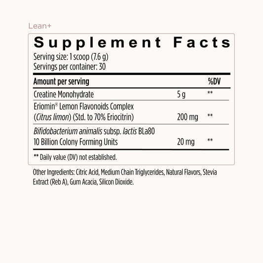 Lean+ GLP-1 Support Formula