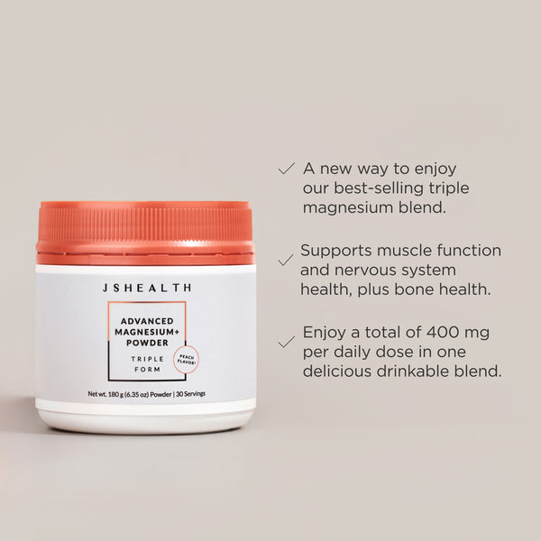 Advanced Magnesium+ Powder - Peach