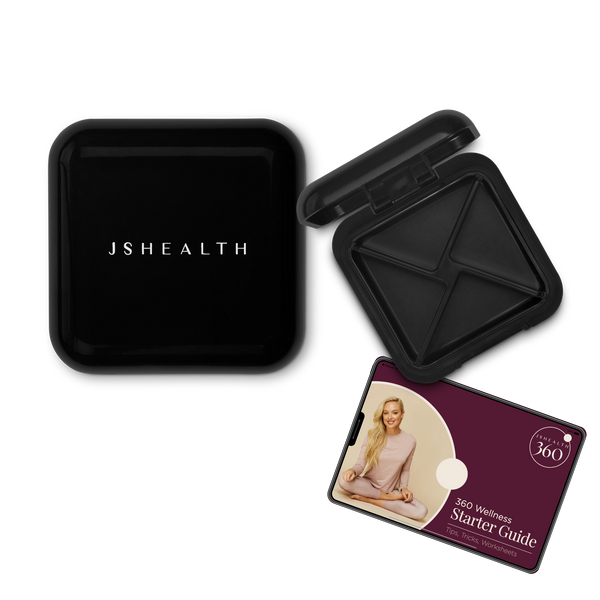 JSHealth 360 Subscription Gift - Signature Pill Organizer + FREE Wellness E-Book