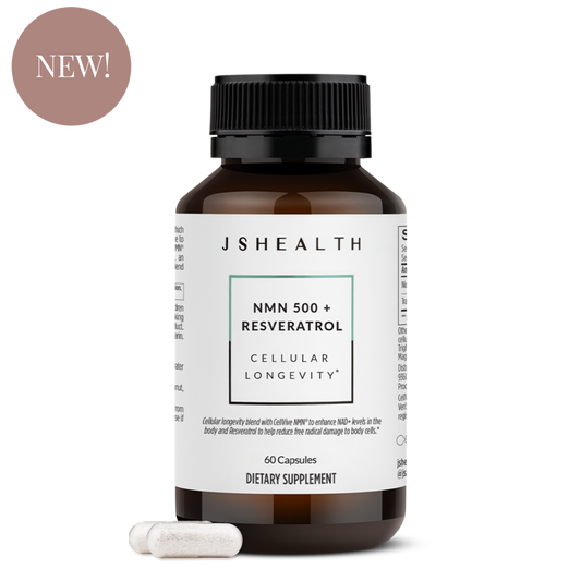 NMN + Resveratrol — Cellular Longevity
