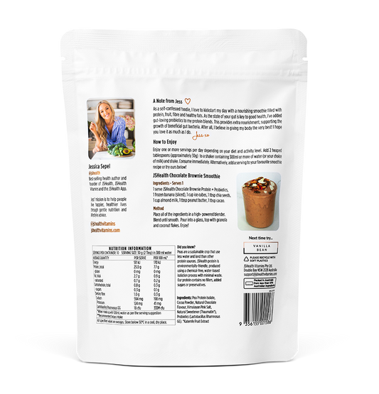 Protein + Probiotics 300g - Chocolate Brownie - SIX MONTH SUPPLY