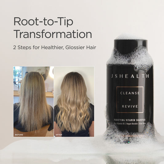 Purifying Vitamin Shampoo - Cleanse + Revive