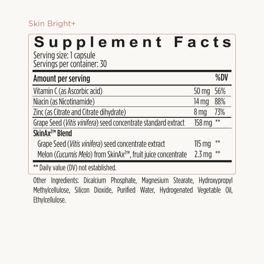Skin Bright+ Formula