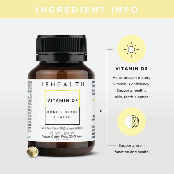 Vegan Vitamin D+ Formula - 6 MONTH SUPPLY
