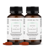 Lot de 2 produits Détox + Ventre plat - Traitement de 2 mois